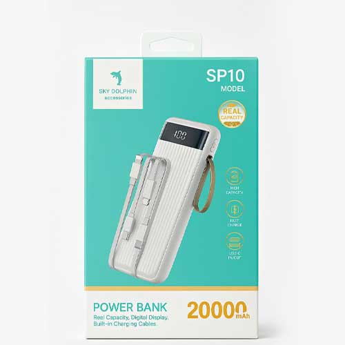 پاوربانک SKYDOLPHIN SP10 20000