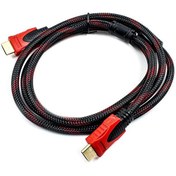 Braided HDMI Cable 3M (کابل اچ‌دی‌ام‌آی کنفی طول ۳ متر)