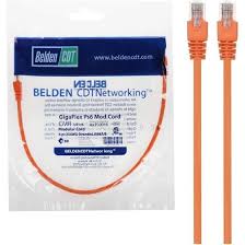 BELDEN CAT6 0.5M Network Cable (کابل شبکه بلدن CAT6 به طول ۰/۵ متر)