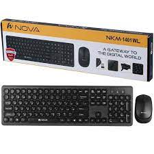 کیبرد و موس NOVA NKM1401
