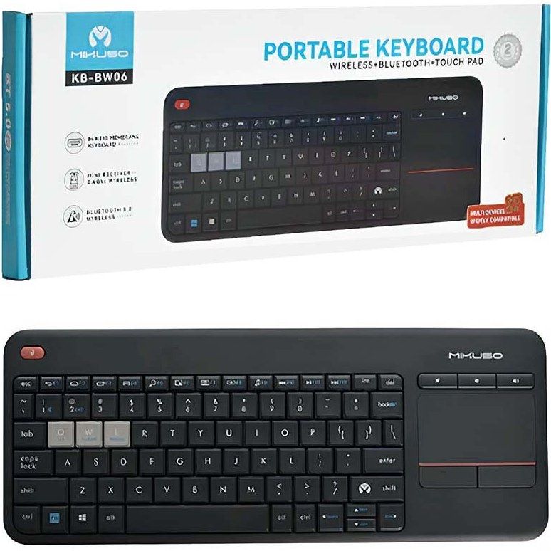 MIKUSO KB-BW06 کیبورد بیسیم