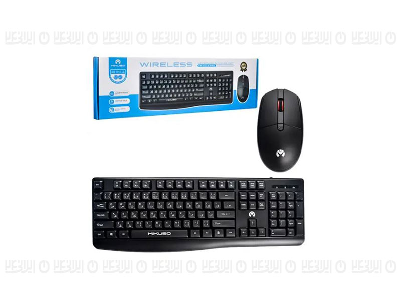 کیبرد و موس بیسیم میکاسو سی013