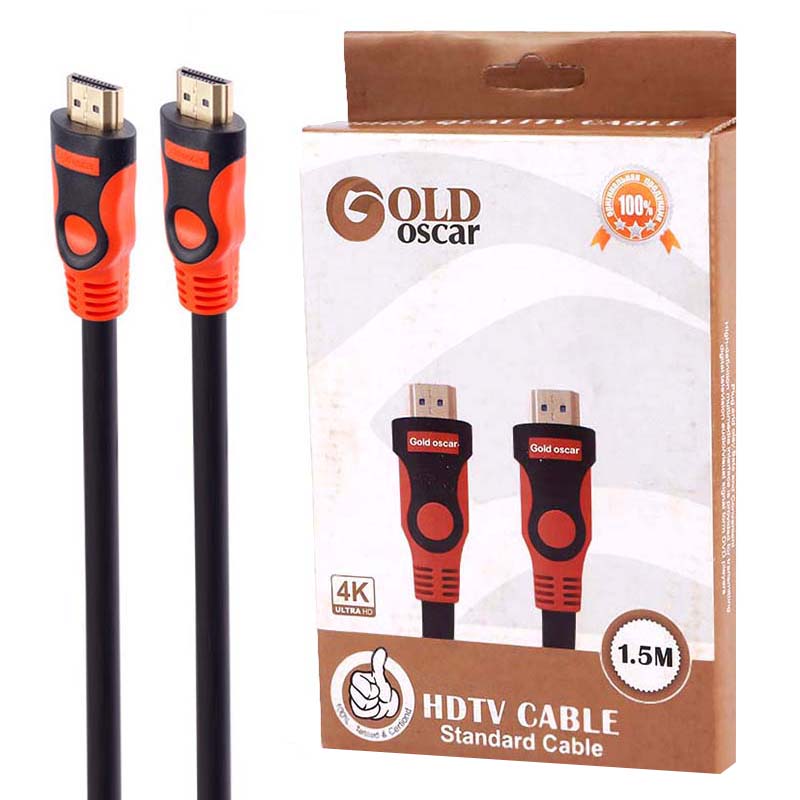 کابل HDMI 4K 1.5m Oscar Gold