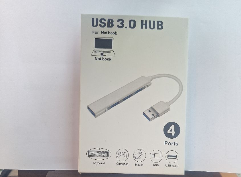 هاب 3PORT USB2.0 +1PORT USB3.0 فلز