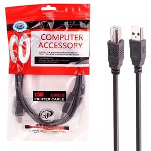 XP 1.5M Printer Cable (کابل پرینتر برند اکس‌پی طول ۱/۵ متر)