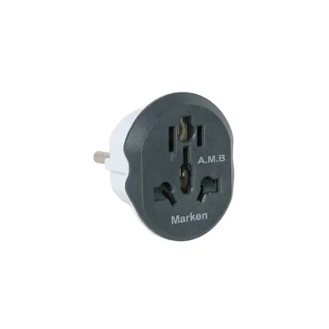 MERKAN 2‑to‑3 Power Plug Adapter (تبدیل دو به سه برق برند مرکان ساخت ایران)