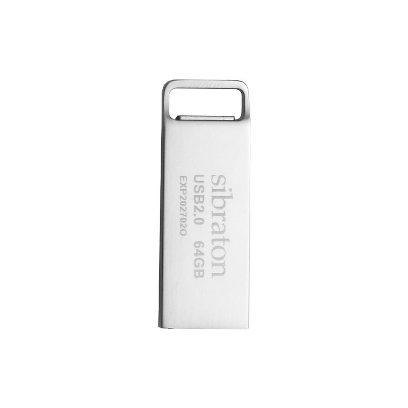 USB 64 GB Sibraton SF2408 Minor Silver  (فلش مموری ۶۴ گیگ سیبراتون مدل SF2408 ماینر – رنگ نقره‌ای)