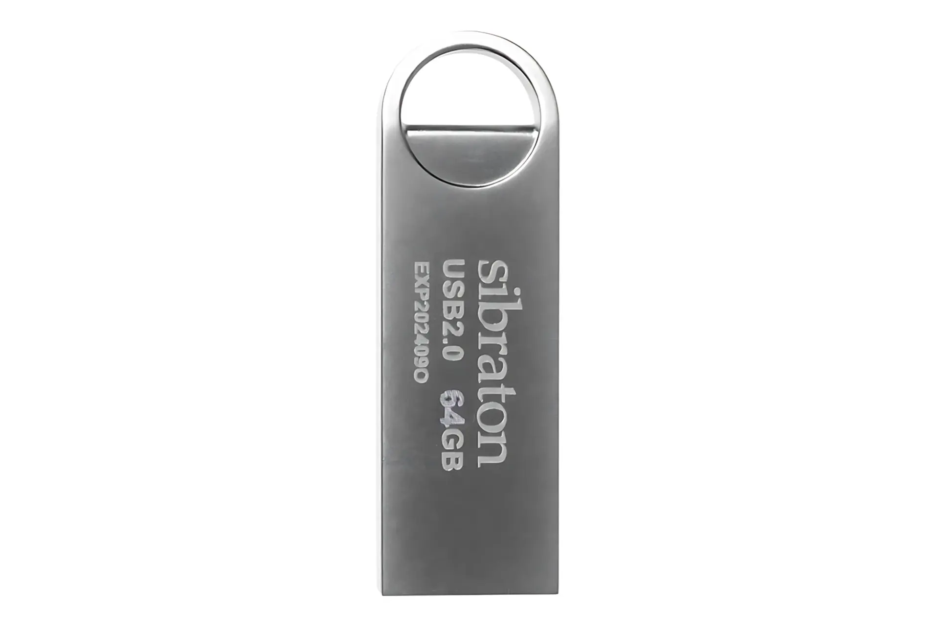USB 64 GB Sibraton SF2405 Onyx Silver  (فلش مموری ۶۴ گیگ سیبراتون مدل SF2405 اونیکس – رنگ نقره‌ای)