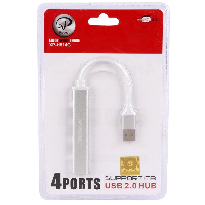 هاب USB چهار پورت ایکس پی XP-H814