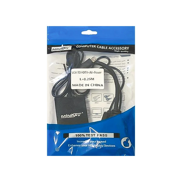 تبديل HDMI به VGA Minisky
