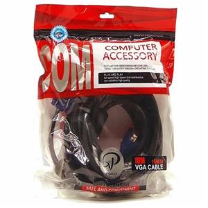XP 10M VGA Cable (کابل وی‌جی‌ای برند اکس‌پی طول ۱۰ متر)