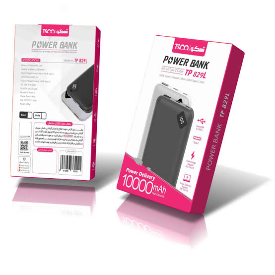 پاوربانک TSCO TP‑829L 10000
