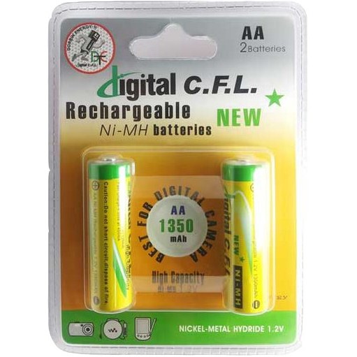 CFL 1350 Rechargeable AA Battery - باتری قلمی شارژی CFL 1350