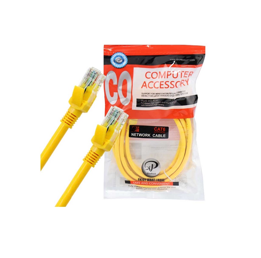 CAT6 XP 10 Network Cable (کابل شبکه CAT6 ایکس‌پی به طول ۱۰ متر)