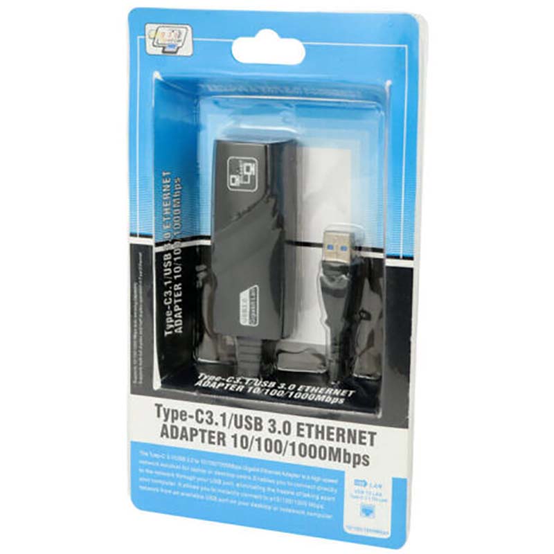 USB3 100/1000 USB to LAN Adapter (مبدل یو‌اس‌بی ۳ به لن با سرعت ۱۰۰/۱۰۰۰)
