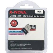کارت شبکه USB بدون آنتن Nova 810